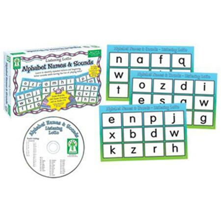 CARSON DELLOSA PUBLISHING Listening Lotto Alphabet Names and Sounds KE-846033